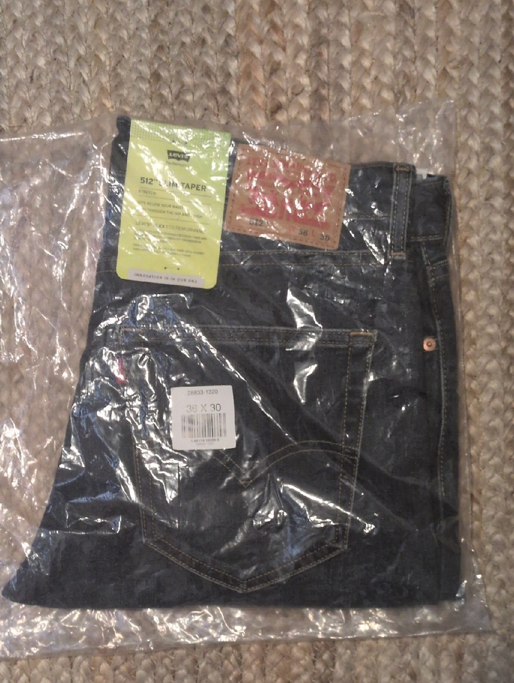 Levi's Slim Straight Jeans — Dark Blue